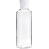 洗衣液瓶[透明100ML]2个 [关注店铺送防水标签] 旅行大容量洗衣液分装瓶 衣服柔顺剂空瓶子 消毒液补充装 替换瓶