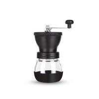 咖啡机 手动磨豆机家用磨粉研磨器玻璃全身水洗破碎机磨粉机咖啡机密封