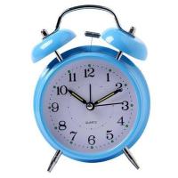 无图案款 皮卡丘创意卡通儿童学生闹钟男孩超大声打铃静音卧室夜光床头闹铃