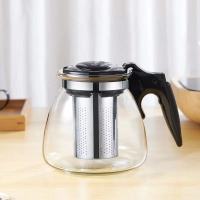 1000ml单壶 加厚玻璃茶壶家用耐高温过滤泡茶壶餐厅茶水壶花茶壶办公茶具套装