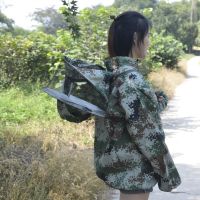 可拆卸蜂帽双拉链 防蜂衣加厚全套透气专用捉蜂连体防护服耐磨蜂帽蜂具半身蜜蜂衣服