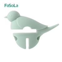 橄榄绿 FaSoLa 锅盖架 硅胶锅边防烫夹家用厨房锅盖锅铲架煮汤防溢夹子架