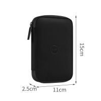 黑色 BUBM移动硬盘包东芝西部数据2.5寸 1t 2t 硬盘保护套数据线耳机套