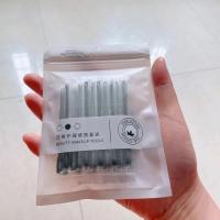 黑色棉棒[关注店铺优先发货] 10根装[店主安利] 一次性去黑头粉刺神器刮黑头双头棉签棒学生工具清洁掏耳朵挤痘棒