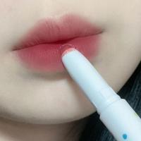 雾唇笔c01 素颜都去涂这只粉豆沙!flortte花洛莉亚花花唇膏笔01顺滑哑光