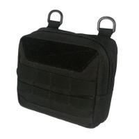 黑色 战术执勤腰带包收纳袋 molle系统多功能医疗包创意军迷肩带背包