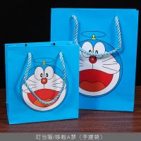 叮当猫(手提袋) 小号 哆啦a梦儿童出生日宝宝十周岁伴手回礼盒满月空盒包装喜糖盒铁