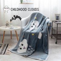 云朵 75cmx100cm(0.6斤) 冬季小毛毯珊瑚绒床单办公室披肩午睡沙发盖毯单人小毯子空调被子