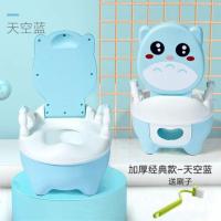 龙猫款-天空蓝【送刷子】 加厚经典款【1-4岁】 儿童马桶坐便器男孩女宝宝专用便盆婴幼儿坐便器尿盆小孩家用尿桶