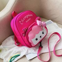 玫红小绵羊 宝宝书包幼儿园男女童1-3-6岁可爱萌小书包儿童背包防走失双肩包