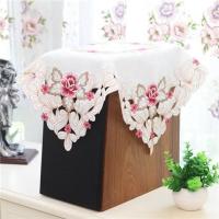 常规号(56*56cm方)*1张 暗粉-6732款 音箱防尘防灰罩盖布音响盖巾功放DVD功放桌桌布家电台布 通用茶