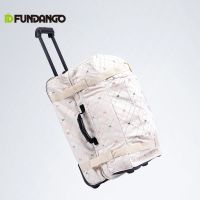 白色[70升] KingCamp户外旅行包大容量拉杆箱男女旅行箱牛津布行李箱登机箱子