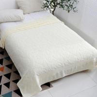 米白 0.7米x1.4米纯棉(可做浴巾) 老式毛巾被怀旧单人夏季夏凉被空调被成人双人婴儿童毛巾被子热卖