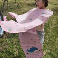 普通三层颜色图案随机[挂脖绳] 电动车挡风被夏天夏季防晒罩电瓶车防风防水遮阳罩挡风衣