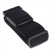 [一字无密码]黑色 出国行李箱绑带十字打包带旅行箱拉杆箱一字密码锁捆箱带行李带子