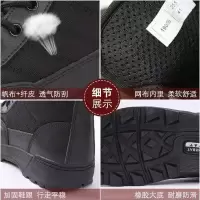 品质升级款[黑色] 36 军靴男女特种兵作训靴战术靴超轻春秋户外登山靴沙漠靴