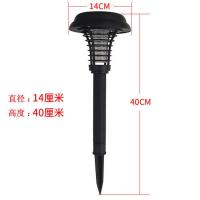 圆形灭蚊灯 太阳能灭蚊灯户外防水庭院花园养殖场鱼塘别墅驱蚊灯灭蝇捕捉神器