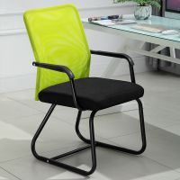 矮背 绿网[加厚钢管] 电脑椅家用舒适会议椅办公椅宿舍学习座椅办公室职员麻将靠背椅子