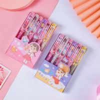 1301漫游少女1盒（6支装） 官方标配 6支装漫游少女钢笔小学生专用女孩三年级练字正姿可替换墨囊刚笔