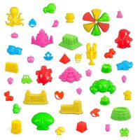 随机搭配:随机发20个左右 太空沙儿童模具玩具套装沙滩模具玩具动力模具沙火星玩沙模具沙滩