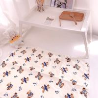 米色泰迪防水垫 35*45cm（关注店铺优先发货） 可爱小熊生理防水垫防漏神器学生例假床垫可洗少女心月经姨妈垫子