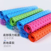 颜色随机 70*36cm随机款式 大号浴室防滑垫洗澡卫生间地垫淋浴房厕所隔水脚踏垫子防水家用