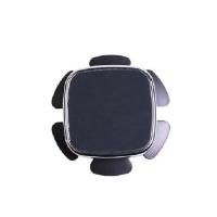 银色 汽车载手机支架撑方向盘手机支架无磁车用导航吸盘式车上用品