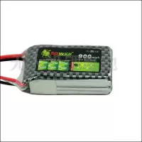 7.4V 2S 900mah 25c SM接头 航模遥控飞机模型玩具7.4V 2S 3S900mah25c30c动力锂电