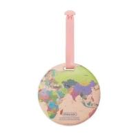 粉色 用品实用识别标记牌行李箱挂件吊牌创意粉色手写皮箱包登机牌卡片