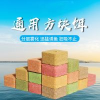 试用6小块散装[味型随机] 抛竿海竿方块料窝料糠饼野钓鱼饵料爆炸钩饵方块鱼饵饼翻板钩鱼饵