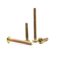 长度4cm 20颗装 开关插座螺丝加长插座螺丝钉m4长螺钉暗装底盒开关盒面板圆头