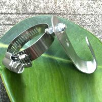 1个9.8元 摩托车保险杠车把挂钩管夹踏板电动车滑板车平衡自行车置物钩子