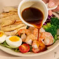 油醋汁20g*15袋.(图四) 法罗捷油醋汁水果蔬菜焙煎芝麻千岛沙拉酱料油脂醋水煮菜油醋汁