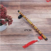 1号黄色笛子 笛子玉笛古风白玉初学横笛乐笛男女乐器精致多色长笛竹笛精准苦竹