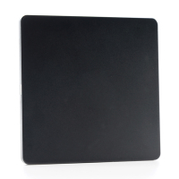 盖板 PIALT 86型北欧简约风格 哑光黑色墙壁开关面板拨杆 复古开关插座