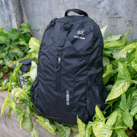 黑色 27升 户外超轻皮肤包男女2021可折叠双肩包轻便背包便携轻薄旅行登山包