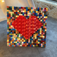 自拼搭零件包(不含相框) diy手工制作生日礼物送女生教师节送老师男朋友特别的惊喜异地恋