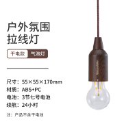 气泡灯-干电池款 Naturehike挪客户外便携拉线灯精致露营帐篷灯野营充电防水氛围灯