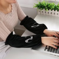 魔法高跟鞋—黑色 。思套袖女办公室工作女士袖套长款 秋冬男女学生短护袖可爱蕾丝