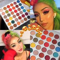 36色眼影盘 BG36色眼影盘ins超火平价学生眼影闪粉珠光哑光独角兽舞台妆彩色