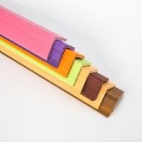 Q33-25角线/3米 环保工装195大长城板集成凹凸板吊顶材料超市生态木吊顶大长城板