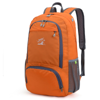 桔色 35L 探路虎皮肤包旅行双肩包户外包登山包轻便携男女背包大容量可折叠
