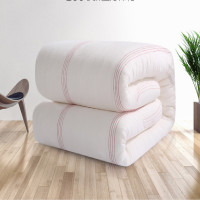 新白棉大网纱(可盖可垫) 90x190cm(3斤) 棉被棉花被子被芯棉絮垫被学生宿舍被褥床垫棉胎6斤8斤10斤冬被