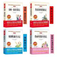 鲁滨逊漂流记(单本)送考点 鲁滨逊漂流记孙飘汤姆索亚/爱丽丝/骑鹅旅行记六年级必读名师指导