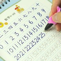 儿童基础(8大内容合集本) 就送10支消失笔芯1握笔器1笔杆 儿童练字帖贴小学生模板3-10岁写字板凹槽学前启蒙 拼