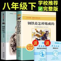 傅雷家书 钢铁是怎样炼成的+2本考点 全2册 傅雷家书正版 钢铁是怎样炼成的 么八年级下册必读正版课外