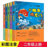快乐读书吧二年级全5册 快乐读书吧二年级上全套5册注音版课外书一只想飞猫小狗小房