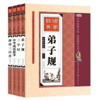 三字经104页 弟子规书正版 三字经 唐诗三百首幼儿早教成语故事接龙注音版