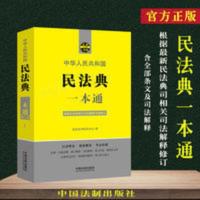 中华人民共和国民法典一本通 民法典一本通正版2021中国民法典依司法解释修订法律法规解读案例