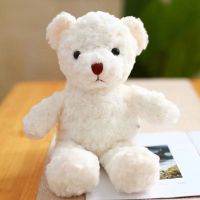 白拧花裸熊 约30厘米[单只熊+无手提袋] 小熊公仔抱枕玩偶布娃娃送闺蜜女孩毛绒玩具送同学生日礼物女朋友